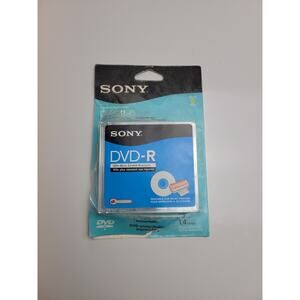 New 3 PACK Sony Handycam Video Camera DVD-R 1.4 GB 30 Minute Single Sided